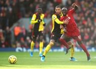 The midfielder had a very tough game today